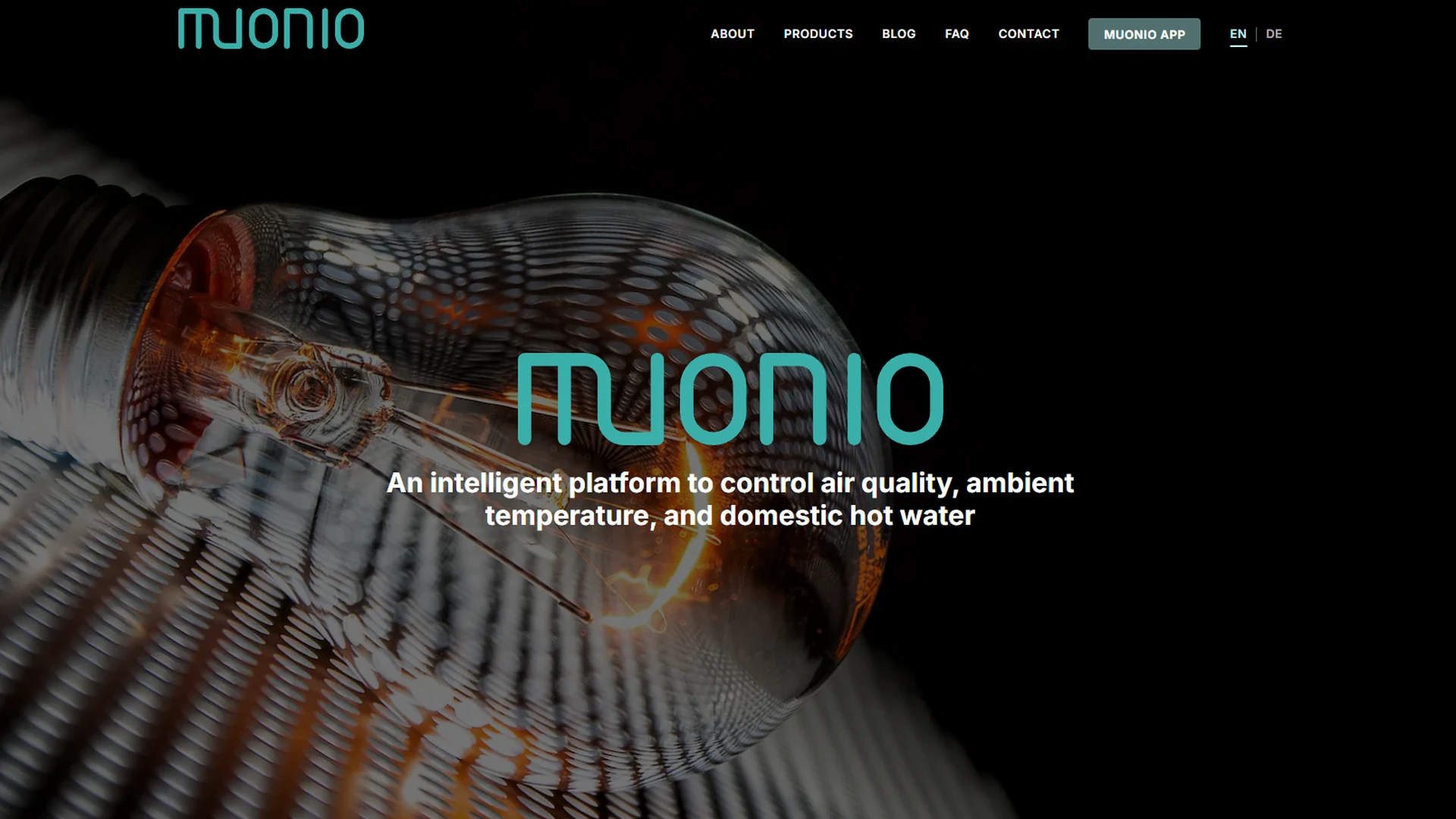 Muonio intelligent platform website
